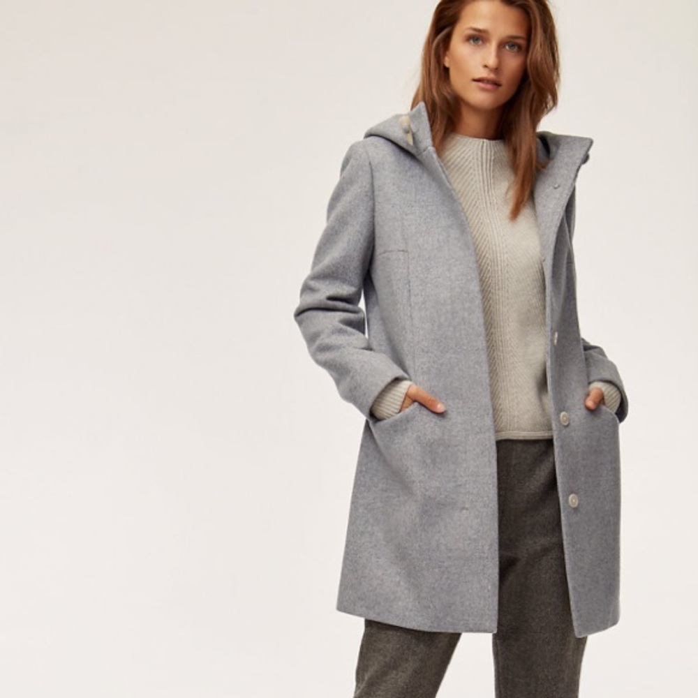 BABATON Wool Coat - Size Small
